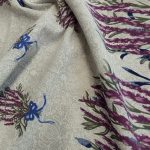 Fata de masa Best Cotton- Rustic, 100% bumbac, cu motive florale, T23 - imagine 3