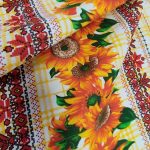 Fata de masa Best Cotton- Rustic, 100% bumbac, cu motive traditionale, T26 - imagine 2