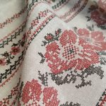 Fata de masa Best Cotton- Rustic, 100% bumbac, cu motive traditionale, T22 - imagine 3