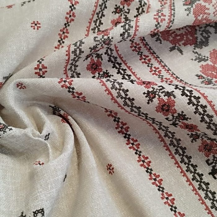 Fata de masa Best Cotton- Rustic, 100% bumbac, cu motive traditionale, T22 - imagine 4