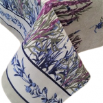 Fata de masa Best Cotton- Rustic, 100% bumbac, cu motive florale, T23 - imagine 5