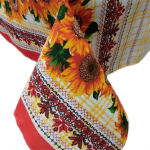 Fata de masa Best Cotton- Rustic, 100% bumbac, cu motive traditionale, T26 - imagine 5