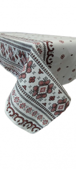 Fata de masa Best Cotton- Rustic, 100% bumbac, cu motive traditionale, T24