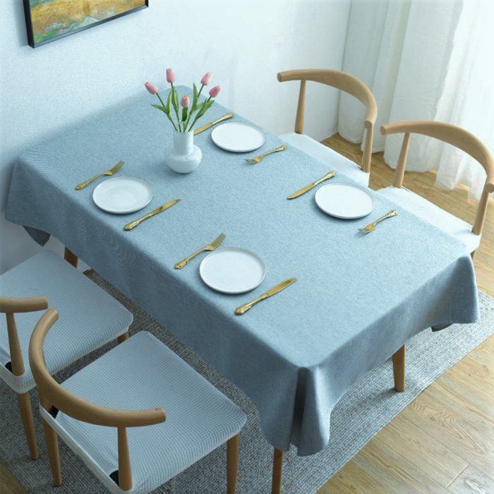 Fata de masa Best Cotton - Delice bleu, 100% bumbac - imagine 4