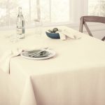 Fata de masa Best Cotton - Delice light ivoire, 100% bumbac