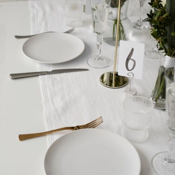 Fata de masa Best Cotton - 150x240 cm, Damasc Saten DeLux, 100% bumbac, mint - imagine 3