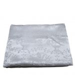 Fata de masa Best Cotton - Jacquard sedef, decor oriental, silver - imagine 2