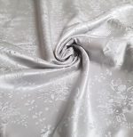 Fata de masa Best Cotton - Jacquard sedef, decor oriental, silver - imagine 4