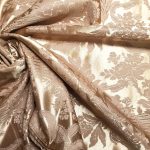 Fata de masa Best Cotton - Jacquard sedef, decor oriental, coniac - imagine 5