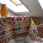 Fata de masa Best Cotton- Rustic, 100% bumbac, cu motive traditionale, T33 - imagine 2