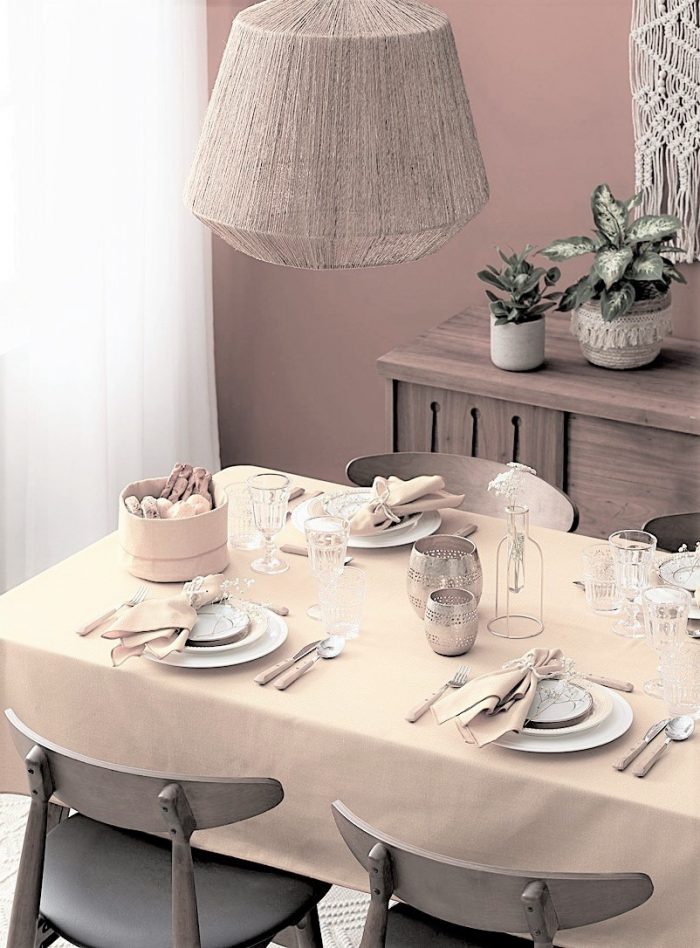 Fata de masa Best Cotton - Delice Bej, 100% bumbac - imagine 2