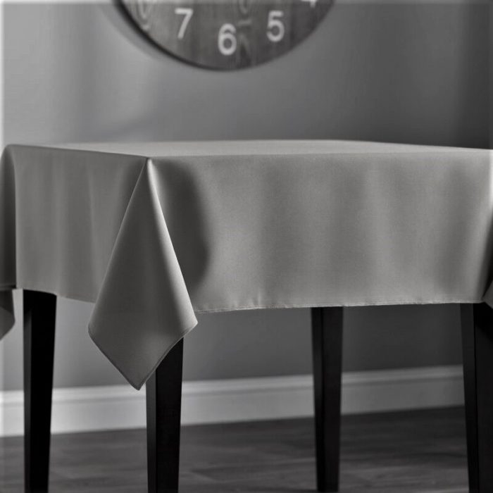 Fata de masa Best Cotton - Delice gri deschis, 100% bumbac - imagine 5