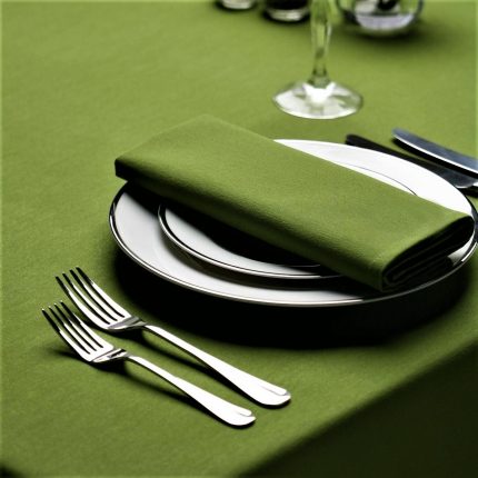 engros-fata de masa creton verde inchis bumbac 3