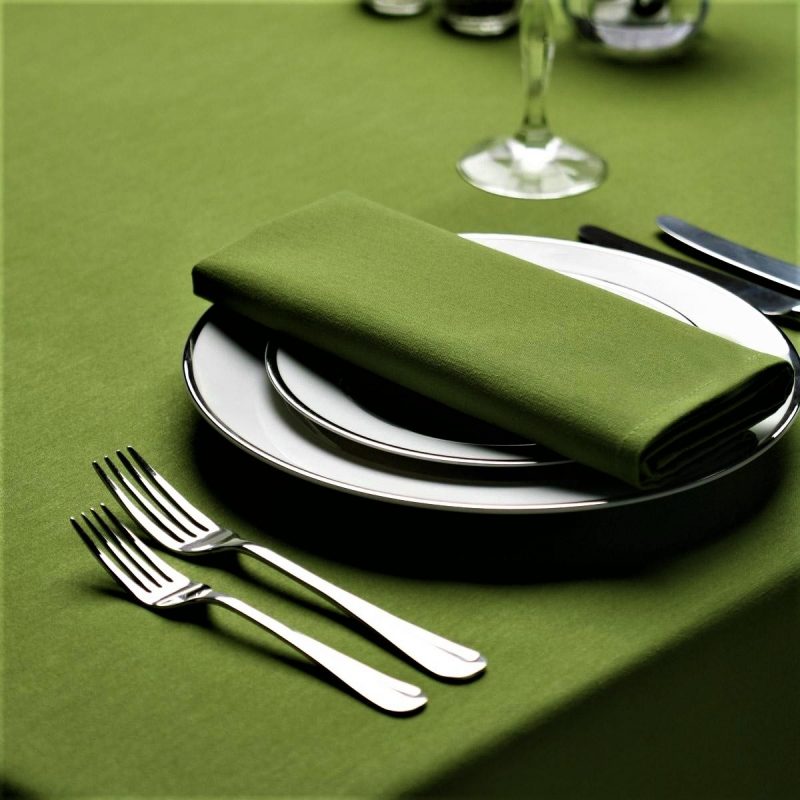 engros-fata de masa creton verde inchis bumbac 3