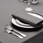 Fata de masa Best Cotton - Delice gri deschis, 100% bumbac - imagine 3