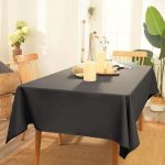 Fata de masa Best Cotton - Delice gri inchis, 100% bumbac - imagine 4