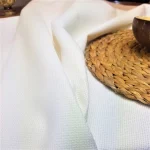 Fata de masa Best Cotton - 150x220 cm, 100% bumbac , etamina, alba - imagine 5