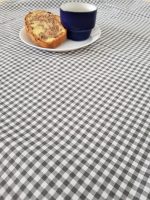 Fata de masa Best Cotton Primavara Gri2 - 150x220 cm, 100% bumbac - imagine 3