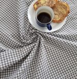 Fata de masa Best Cotton Primavara Gri2 - 150x220 cm, 100% bumbac