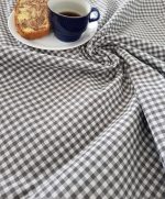 Fata de masa Best Cotton Primavara Gri2 - 150x220 cm, 100% bumbac - imagine 2