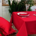 Fata de masa Best Cotton - Delice rosu, 100% bumbac - imagine 5