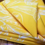 Fata de masa Best Cotton Exotic - 100% bumbac, creton, decor frunze - imagine 3