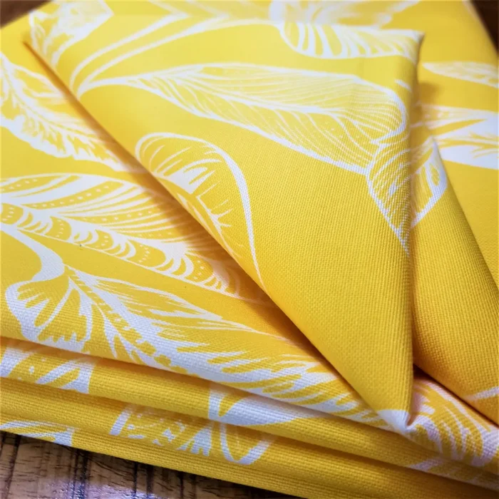 Fata de masa Best Cotton Exotic - 100% bumbac, creton, decor frunze - imagine 3