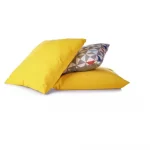 Set 2 Fete de perna Best Cotton Hotel, 100% bumbac, Olandina color,  dimensiunea 50x70 cm, galben - imagine 3