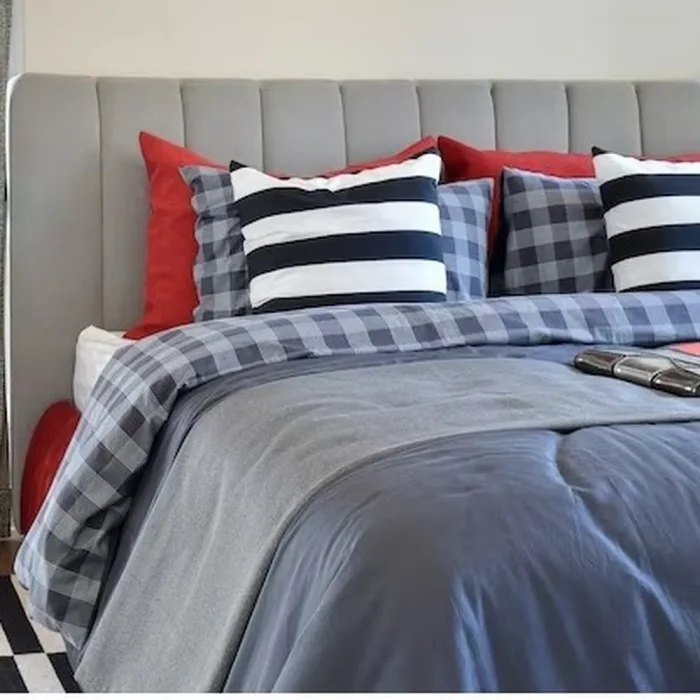 Set 2 Fete de perna Best Cotton Hotel, 100% bumbac, Olandina color, dimensiunea 50x70 cm, rosu - imagine 3