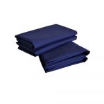 Set 2 Fete de perna Best Cotton, 100% bumbac, ranforce color uni,  dimensiunea 70x70 cm, albastru - imagine 4