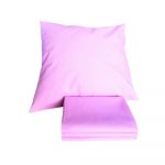 Set 2 Fete de perna Best Cotton, 100% bumbac, ranforce color uni,  dimensiunea 50x70 cm, roz - imagine 5