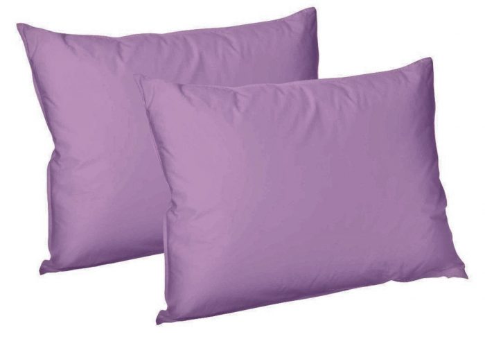 Set 2 Fete de perna Best Cotton, 100% bumbac, ranforce color uni, dimensiunea 40x40 cm, lila - imagine 2