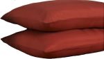 Set 2 Fete de perna Best Cotton, 100% bumbac, ranforce color uni,  dimensiunea 50x70 cm, rosu - imagine 5