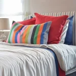 Set 2 Fete de perna Best Cotton Hotel, 100% bumbac, Olandina color, dimensiunea 50x70 cm, rosu