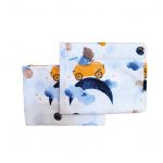 Pachet 4 fete de perna Best Cotton Bebe - Ranforce,100% bumbac, 40x40 cm, decor ursuleti - imagine 5