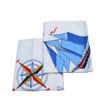 Pachet 4 fete de perna Best Cotton Bebe - Ranforce,100% bumbac, 35x35 cm, decor barcute si ursuleti - imagine 3