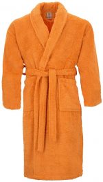 Halat de baie, cu guler Best Cotton - 100% bumbac, culoare mov - imagine 18