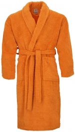 Halat de baie, cu guler Best Cotton - 100% bumbac, culoare mov - imagine 19