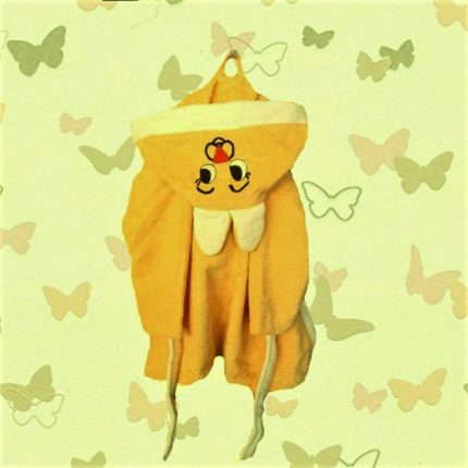 engros-halat bumbac pentru copii kotonia home galben bumbac cu broderie si urechi de iepuras