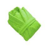 Halat de baie cu guler Best Cotton - 100% bumbac, 450g/mp, culoare verde - imagine 4