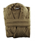 Halat de baie, cu guler Best Cotton - 100% bumbac, culoare mov - imagine 31