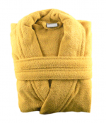 Halat de baie, cu guler Best Cotton - 100% bumbac, culoare mov - imagine 32