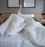 Pilota matlasata Best Cotton - vara, 1 persoana, 140x215 cm, 150g/mp, alba - imagine 5