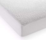 Husa pat Best Cotton Hotel - tricot, 100% bumbac, pentru saltea 100x200+20 cm, alb - imagine 8