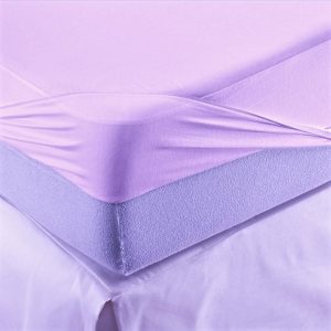 engros Husa cu elastic pentru pat Best Cotton - 100% bumbac, Damasc cu latime dungi 1 cm, alb 7 engros-lazy
