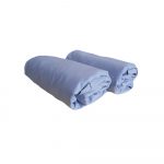Husa pat Best Cotton - 2 persoane, ranforce color uni, 100% bumbac, pentru saltea 160x200+20 cm, gri - imagine 3