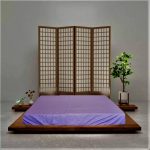 Husa pat Best Cotton - 2 persoane, ranforce color uni, 100% bumbac, pentru saltea 180x200+30 cm, lila nu