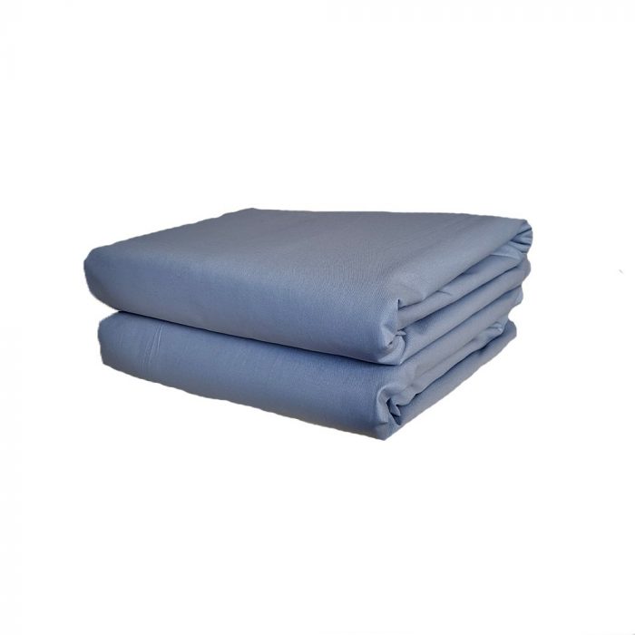 Husa pat Best Cotton - 1 persoana, Ranforce color uni, 100% bumbac, pentru saltea 90x200+20 cm, gri - imagine 4