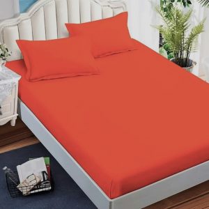 engros Husa cu elastic pentru pat Best Cotton - 100% bumbac, Damasc cu latime dungi 1 cm, alb 6 engros-lazy