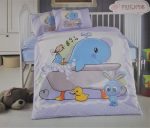 Lenjerie completa patut Best Cotton Bebe - Toys 18, 100% bumbac
